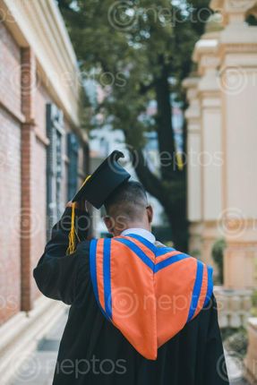 Find  the Image back,view,student,commencement,graduation  and other Royalty Free Stock Images of Nepal in the Neptos collection.