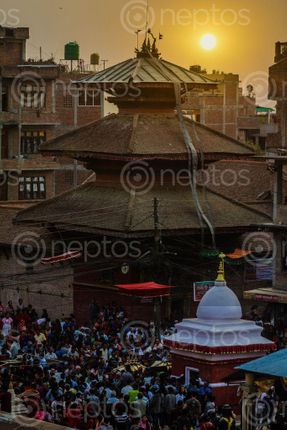 Find  the Image day,popular,mahalaxmi,jatra,lubhoo,temple,based,municipality,named  and other Royalty Free Stock Images of Nepal in the Neptos collection.