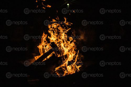 Find  the Image bonfire,interest,cold,winter,night  and other Royalty Free Stock Images of Nepal in the Neptos collection.