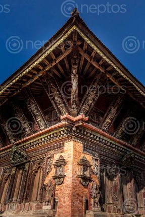 Find  the Image changunarayan,temple,oldest,nepal,built,1500bc,located,bhaktapur,district  and other Royalty Free Stock Images of Nepal in the Neptos collection.