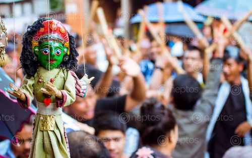 Find  the Image traditional,nepalese,puppets,kathmandu,nepal  and other Royalty Free Stock Images of Nepal in the Neptos collection.