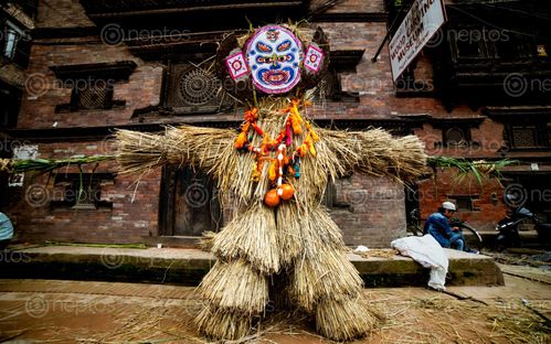 Find  the Image photo,duiring,gathemangal,festivel,bhaktapur,nepal  and other Royalty Free Stock Images of Nepal in the Neptos collection.