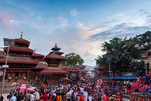 Find  the Image basantapur,crowd,visitors  and other Royalty Free Stock Images of Nepal in the Neptos collection.