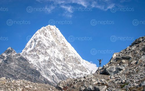 Find  the Image adventure,mount,kang,nachugo,tsho,rolpa,lake,dolakha,nepal  and other Royalty Free Stock Images of Nepal in the Neptos collection.