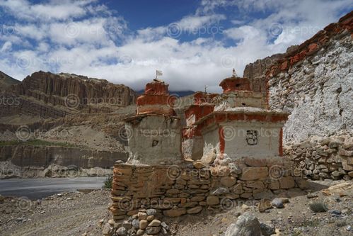Find  the Image chorten,mustang  and other Royalty Free Stock Images of Nepal in the Neptos collection.
