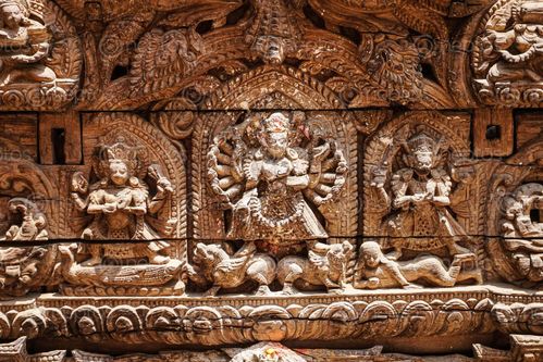 Find  the Image wood,carving,nepal  and other Royalty Free Stock Images of Nepal in the Neptos collection.