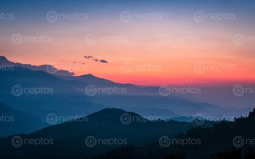 Find  the Image beautiful,sunrise,dhampus,kaski,nepal  and other Royalty Free Stock Images of Nepal in the Neptos collection.