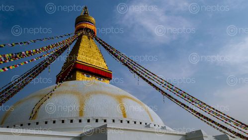 Find  the Image peaceful,day,bouddha  and other Royalty Free Stock Images of Nepal in the Neptos collection.