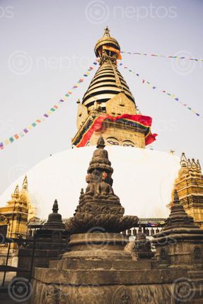 Find  the Image swayambhu,ancient,religious,architecture,atop,hill,kathmandu,valley,west,city  and other Royalty Free Stock Images of Nepal in the Neptos collection.