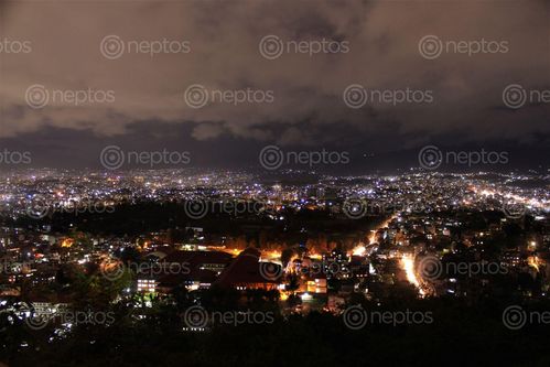 Find  the Image night,view,swoyambhunath,temple  and other Royalty Free Stock Images of Nepal in the Neptos collection.