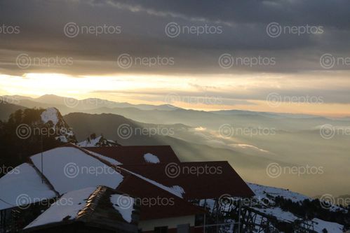 Find  the Image sunrise,hills  and other Royalty Free Stock Images of Nepal in the Neptos collection.