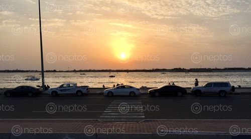 Find  the Image jeddah,cornices,sunset  and other Royalty Free Stock Images of Nepal in the Neptos collection.