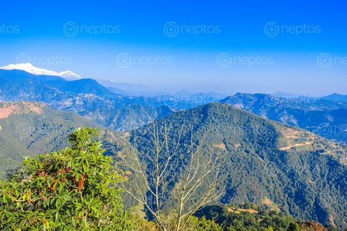 Find  the Image view,kahun,danda,pokhara,beautiful,sunny,day  and other Royalty Free Stock Images of Nepal in the Neptos collection.
