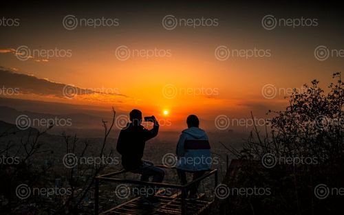 Find  the Image watching,beautiful,sunrise,tree,kathmandu,valley,nepal  and other Royalty Free Stock Images of Nepal in the Neptos collection.