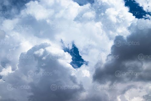 Find  the Image beautiful,cloud,hiding,blue,sky  and other Royalty Free Stock Images of Nepal in the Neptos collection.