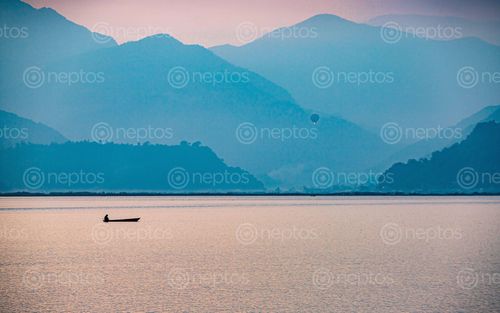Find  the Image beautiful,evening,view,fewa,lake,pokhara,nepal  and other Royalty Free Stock Images of Nepal in the Neptos collection.