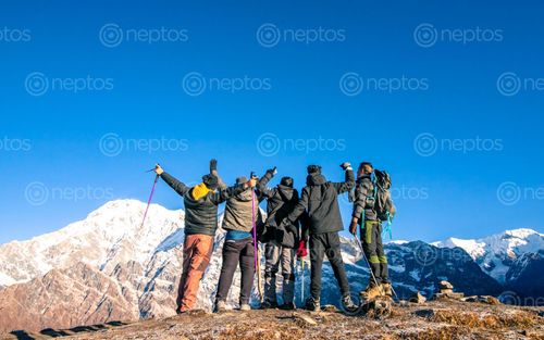 Find  the Image adventure,trekking,journey,mount,mardi,himal,trek,kaski,nepal  and other Royalty Free Stock Images of Nepal in the Neptos collection.