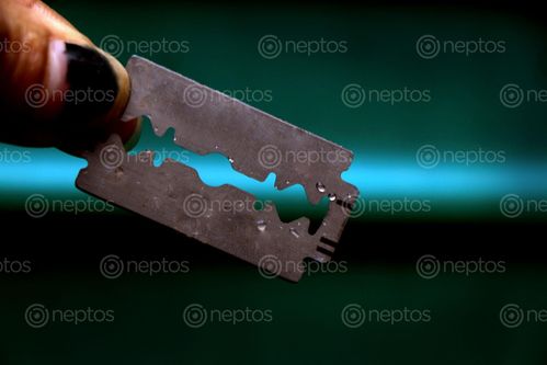 Find  the Image steel,razor,blade#,image,sita,maya,shrestha  and other Royalty Free Stock Images of Nepal in the Neptos collection.