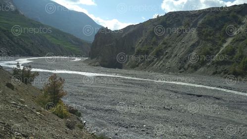 Find  the Image marshyangdi,river,flowing,amid,acap,region,manang,thorang,confluence  and other Royalty Free Stock Images of Nepal in the Neptos collection.