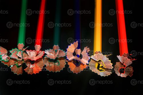 Find  the Image colored,pencils,sharpener,shavings#,flower,image#,reflection,photography,sita,maya,shrestha  and other Royalty Free Stock Images of Nepal in the Neptos collection.