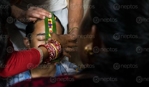 Find  the Image sister,putting,colors,forehead,brother,bhaitika,important,festival,hindus,nepal  and other Royalty Free Stock Images of Nepal in the Neptos collection.