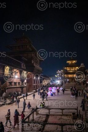 Find  the Image patan,durbar,square,night  and other Royalty Free Stock Images of Nepal in the Neptos collection.