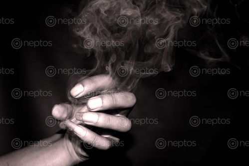 Find  the Image smoke,hand,photography#,natural,stock,image#,nepalphotography,sita,maya,shrestha  and other Royalty Free Stock Images of Nepal in the Neptos collection.