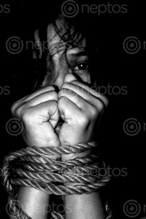 Find  the Image portrait,woman,rope,hand,stock,image#,nepal,_photography#photographyby,sita,maya,shrestha  and other Royalty Free Stock Images of Nepal in the Neptos collection.