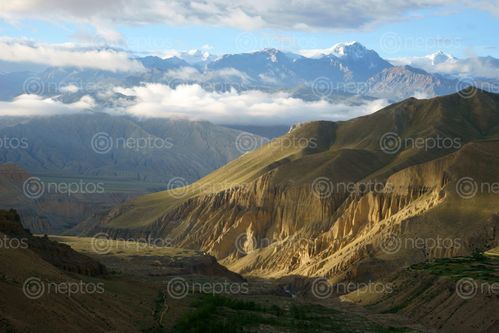 Find  the Image sunrise,ghami,village,upper,mustang,nepal  and other Royalty Free Stock Images of Nepal in the Neptos collection.