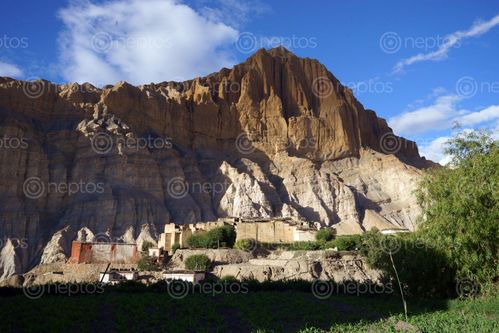 Find  the Image tetang,village,upper,mustang,nepal  and other Royalty Free Stock Images of Nepal in the Neptos collection.
