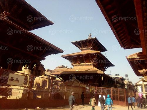 Find  the Image patan,durbar,square,form  and other Royalty Free Stock Images of Nepal in the Neptos collection.