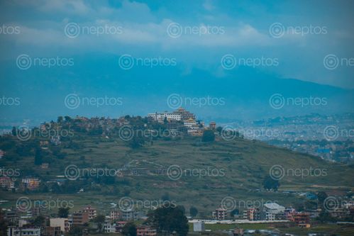 Find  the Image view,शोगन,गुम्बा,tsoknyi,gechak,ling,gumba,champadevi,hill,chovar  and other Royalty Free Stock Images of Nepal in the Neptos collection.