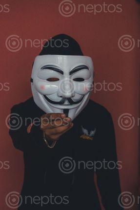 Find  the Image anonymous,decentralized,international,activist/hacktivist,collective/movement,widely,cyber,attacks,governments,government,institutions,agencies,corporations,church,scientology  and other Royalty Free Stock Images of Nepal in the Neptos collection.