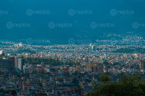 Find  the Image view,kathmandu,valley,bagh,bhairab,temple,1300m,sea,level  and other Royalty Free Stock Images of Nepal in the Neptos collection.