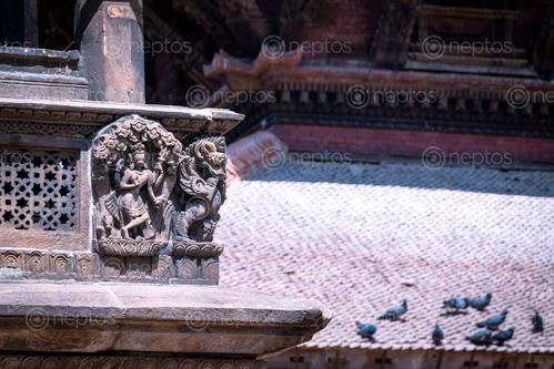 Find  the Image statue,god,carved,krishna,mandirkrishna,temple,patan,durbar,square,nepal  and other Royalty Free Stock Images of Nepal in the Neptos collection.