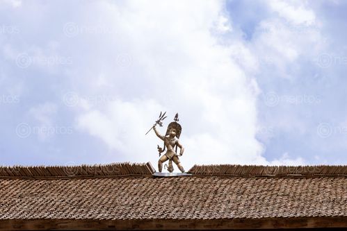 Find  the Image statue,roof-top,patan,durbar,square,world,heritage,site,declared,unesco  and other Royalty Free Stock Images of Nepal in the Neptos collection.