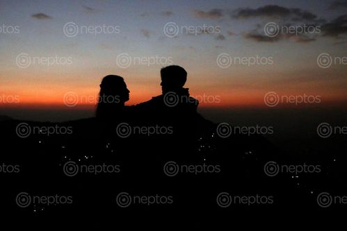 Find  the Image couple,sunset,picture,#sindhupalchok#tauthali,#stockimage#,nepal,photography,sita,maya,shrestha  and other Royalty Free Stock Images of Nepal in the Neptos collection.