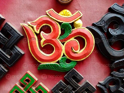 Find  the Image oom,sign,means,ritual,word,hindu,religion  and other Royalty Free Stock Images of Nepal in the Neptos collection.
