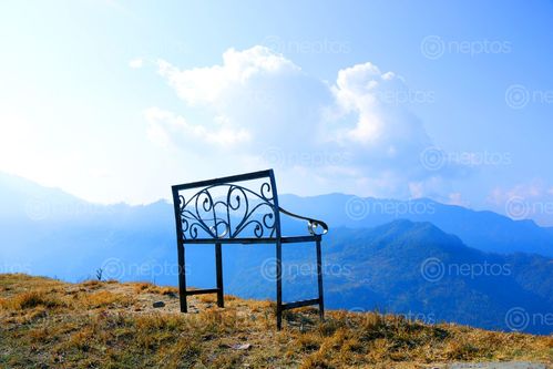 Find  the Image empty,chair,tauthali,sindhupalchok#,stock,image,#nepalphotography,sita,maya,shrestha  and other Royalty Free Stock Images of Nepal in the Neptos collection.