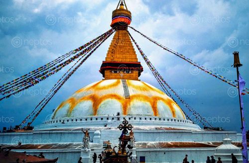 Find  the Image boudha,viewed,simple,straight  and other Royalty Free Stock Images of Nepal in the Neptos collection.