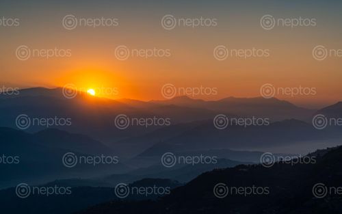 Find  the Image beautiful,sunrise,view,nagarkot,height,nepal  and other Royalty Free Stock Images of Nepal in the Neptos collection.
