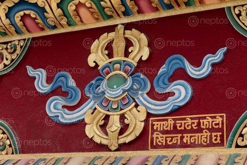 Find  the Image art,golden,statue,buddha,park,swayambhunath,kathmandu,nepal  and other Royalty Free Stock Images of Nepal in the Neptos collection.