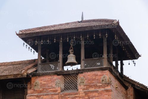 Find  the Image bell,roof-top,patan,durbar,square,nepal  and other Royalty Free Stock Images of Nepal in the Neptos collection.
