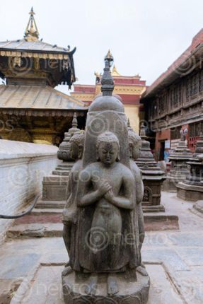 Find  the Image statue,buddha,swayambhunath,stupa,kathmandu,nepal,world,heritage,site,declared,unesco  and other Royalty Free Stock Images of Nepal in the Neptos collection.