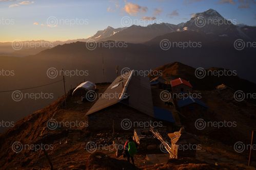 Find  the Image sunrise,morning,view,khopra,danda  and other Royalty Free Stock Images of Nepal in the Neptos collection.