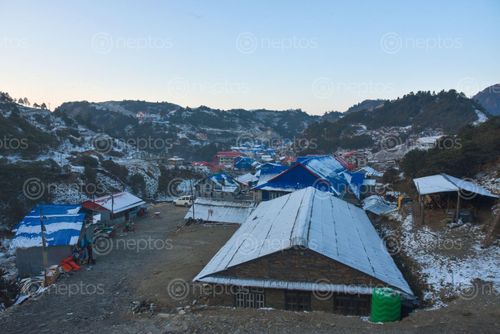 Find  the Image kuri,village,snow,covered,dolakha,nepal  and other Royalty Free Stock Images of Nepal in the Neptos collection.