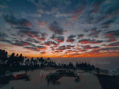 Find  the Image beautiful,sunrise,shree,antu,illam  and other Royalty Free Stock Images of Nepal in the Neptos collection.