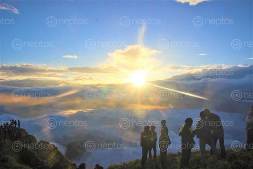 Find  the Image sunrise,view,top,badimalika  and other Royalty Free Stock Images of Nepal in the Neptos collection.