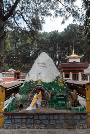Find  the Image kailashnath,located,golden,statue,buddha,park,swayambhunath,kathmandu,nepal  and other Royalty Free Stock Images of Nepal in the Neptos collection.
