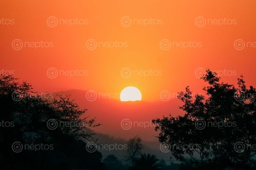 Find  the Image beautiful,sunrise,terai  and other Royalty Free Stock Images of Nepal in the Neptos collection.